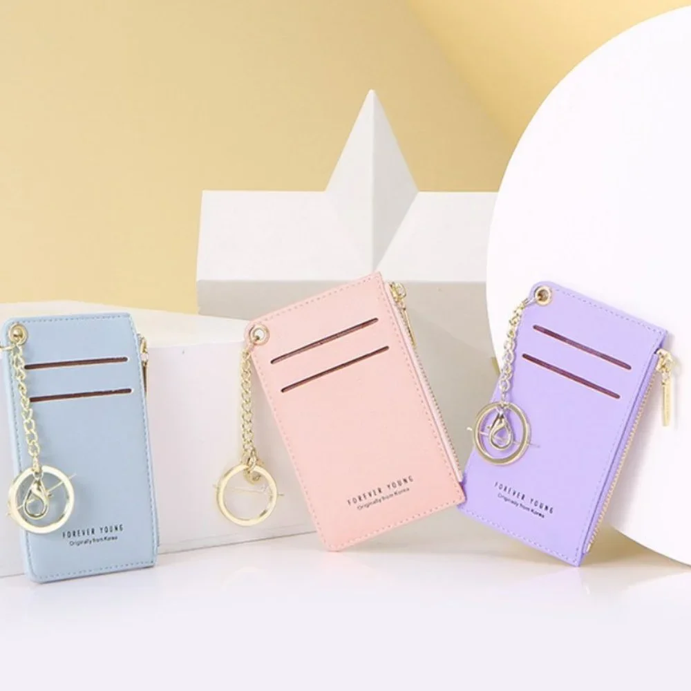 Minimalist keychain Card Holder for Women - Picture 15 of 16